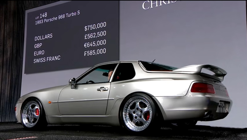 Porsche 968 Turbo S an der Versteigerung von Gooding Christie's in Amelia Island 2026
